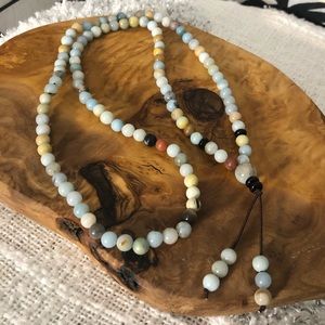 Gemstone Mala‎ necklace